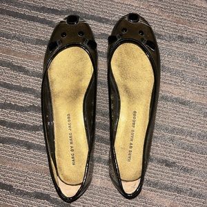 Marc Jacobs Black Cat Flats | size 8.5 women's